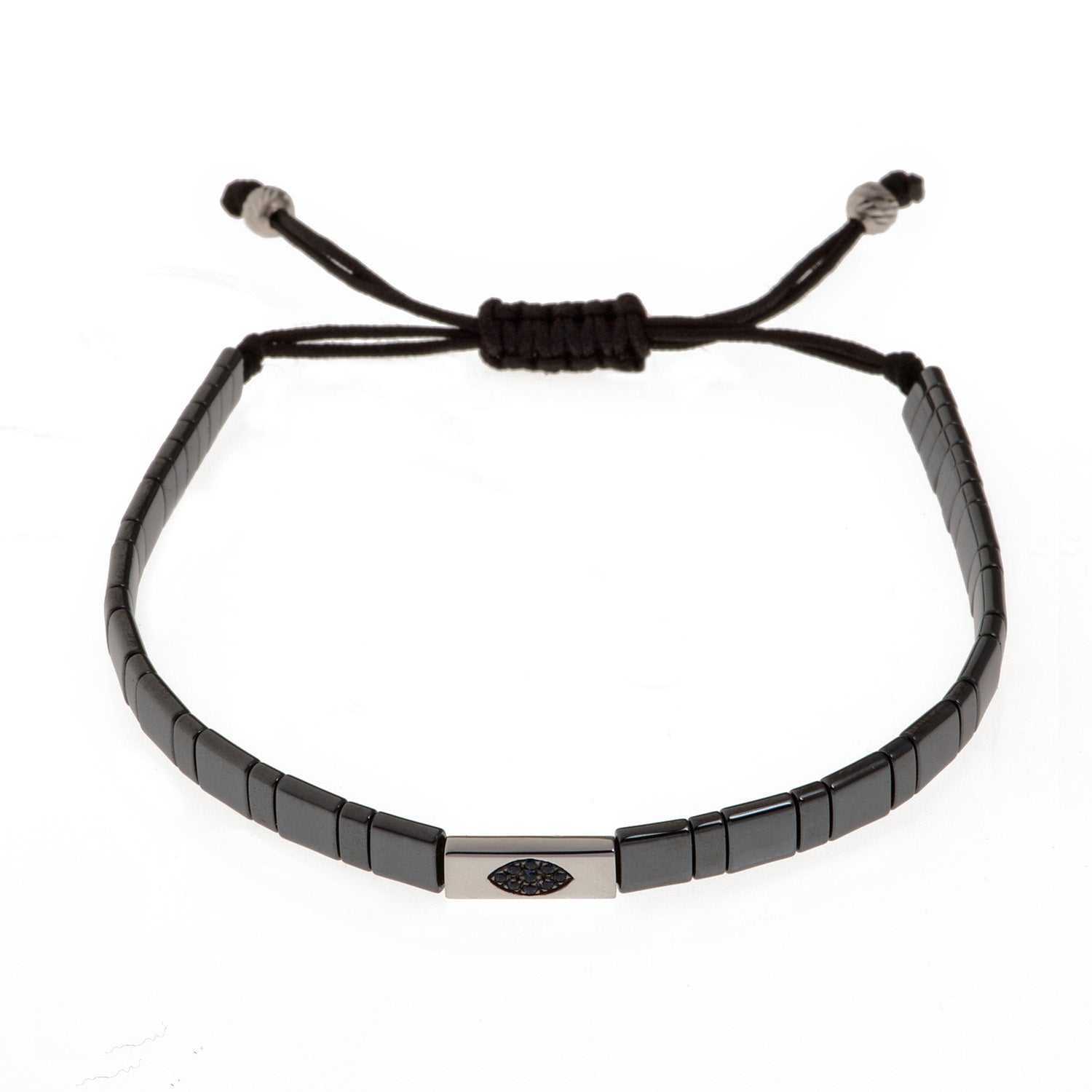 Evil Eye Hematite Bracelet