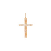 Diamond Cross. Gold and diamond cross. Cross for christening. Cross for baptism. Fine jewellery. Anatol jewellery. Χρυσά κοσμήματα. Κοσμήματα Κηφισιά. Σταυρός χρυσός. Σταυρός με διαμάντια. Βαφτιστικός σταυρός. Σταυρός για βάφτιση.  Σταυρός με μπριγιάν.
