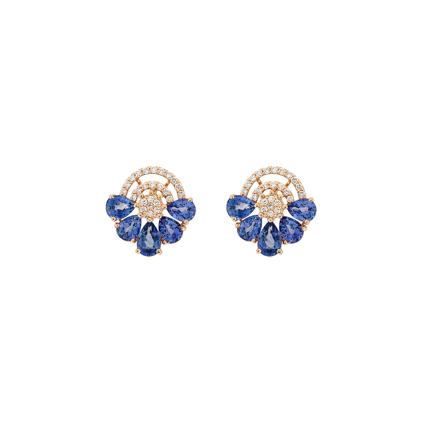 Sapphire Earring. Earrings. 18K gold earring. White Gold, yellow gold, rose gold. Perfect Gift. Earring gift. Fine jewelry. Anatol. Kifissia. Golden Hall. Σκουλαρίκι χρυσό. Σκουλαρίκι με ζαφείρια. Σκουλαρίκι τρυπητό. Σκουλαρίκι με ζαφείρι. Σκουλαρίκι με διαμάντια. Athens. Κηφισιά. Σκουλαρίκι με μπριγιάν.