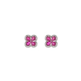 Ruby Earring. Earrings. 18K gold earring. White Gold, yellow gold, rose gold. Perfect Gift. Earring gift. Fine jewelry. Anatol. Kifissia. Golden Hall. Σκουλαρίκι χρυσό. Σκουλαρίκι  με ρουμπίνι. Σκουλαρίκι τρυπιτό. Σκουλαρίκι με ρουμπνι. Σκουλαρίκι με διαμάντια. Athens.