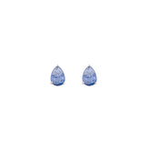 Sapphire Earring. Gold earring. Fine jewelry. Anatol. Golden Hall. Σκουλαρίκι χρυσό. Σκουλαρίκι  με ζαφείρια. Σκουλαρίκι τρυπητό. Σκουλαρίκι με ζαφείρι. Σκουλαρίκι με διαμάντια. Athens. Σκουλαρίκι με μπριγιάν.