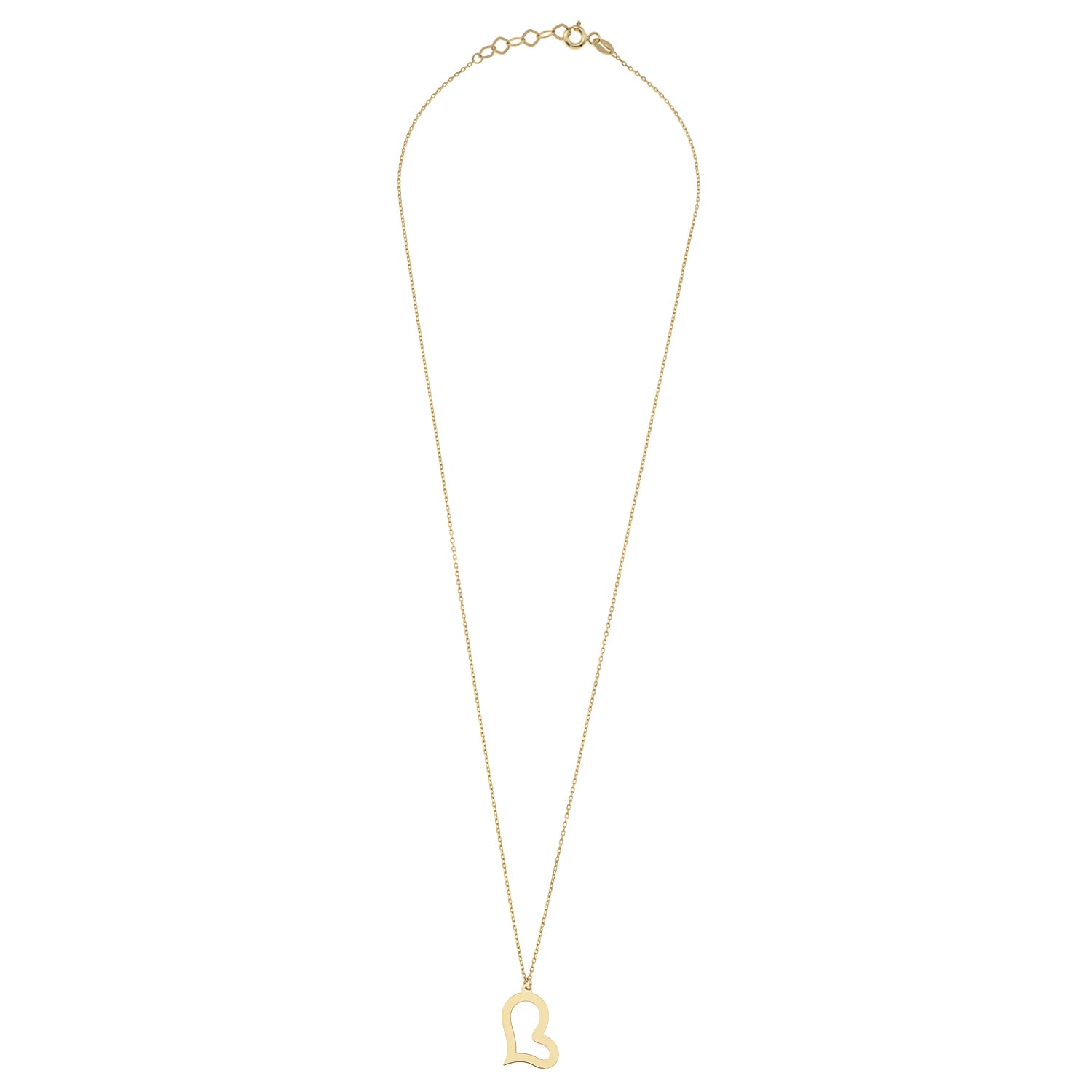 Diving Heart Necklace
