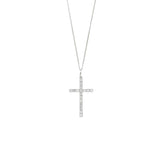 Diamond Cross. Gold and diamond cross. Cross for christening. Cross for baptism. Fine jewellery. Anatol jewellery. Χρυσά κοσμήματα. Κοσμήματα Κηφισιά. Σταυρός χρυσός. Σταυρός με διαμάντια. Βαφτιστικός σταυρός. Σταυρός για βάφτιση.  Σταυρός με μπριγιάν.