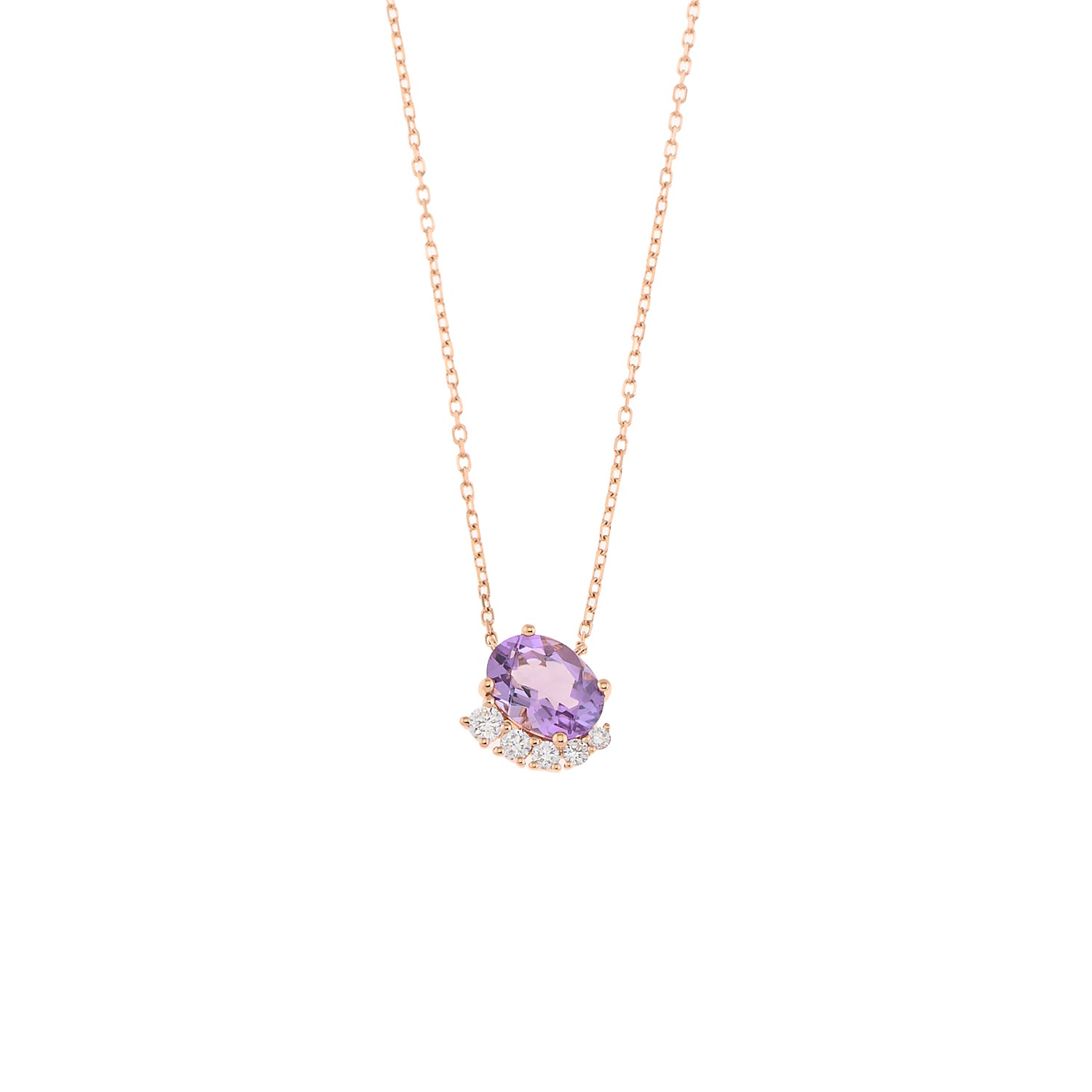 Fine Jewelry Necklace. Diamond Necklace. Golden Hall. Χρυσά κοσμήματα. Κοσμήματα Κηφισιά. Κολιέ με διαμάντια. Κολιέ με μπριγιάν. Ακριβό Κολιέ. Χρυσό Κολιέ. Amethyst Necklace.