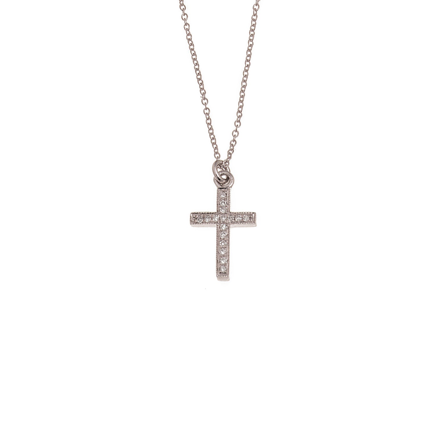 Diamond Cross. Gold and diamond cross. Cross for christening. Cross for baptism. Fine jewellery. Anatol jewellery. Χρυσά κοσμήματα. Κοσμήματα Κηφισιά. Σταυρός χρυσός. Σταυρός με διαμάντια. Βαφτιστικός σταυρός. Σταυρός για βάφτιση.  Σταυρός με μπριγιάν.