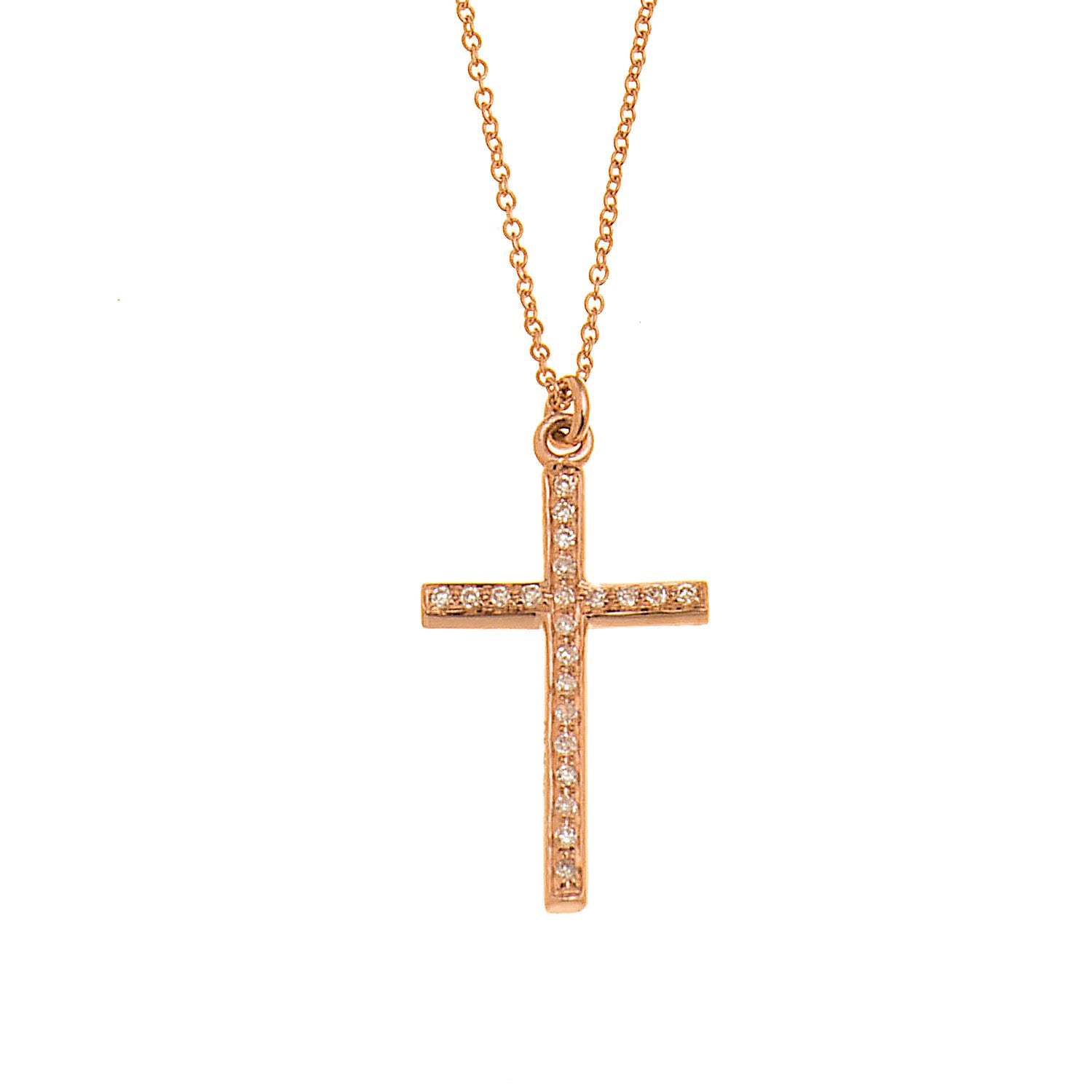 Diamond Cross. Gold and diamond cross. Cross for christening. Cross for baptism. Fine jewellery. Anatol jewellery. Χρυσά κοσμήματα. Κοσμήματα Κηφισιά. Σταυρός χρυσός. Σταυρός με διαμάντια. Βαφτιστικός σταυρός. Σταυρός για βάφτιση.  Σταυρός με μπριγιάν.