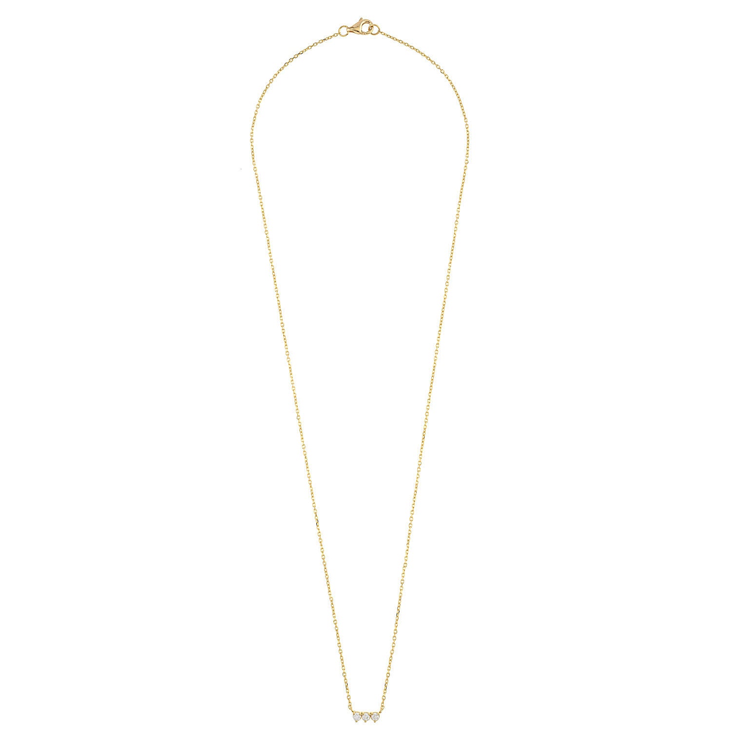 Gold and diamond bar necklace. Bar necklace. Diamond Necklace. Diamond Bar. Necklace. Fine Jewellery. Golden Hall. Greece. Athens. Χρυσή μπαρέτα. Διαμαντένια μπαρέτα. Χρυσό κολιέ. Κολιέ με διαμάντια.