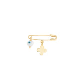 Cross and Eye Pin