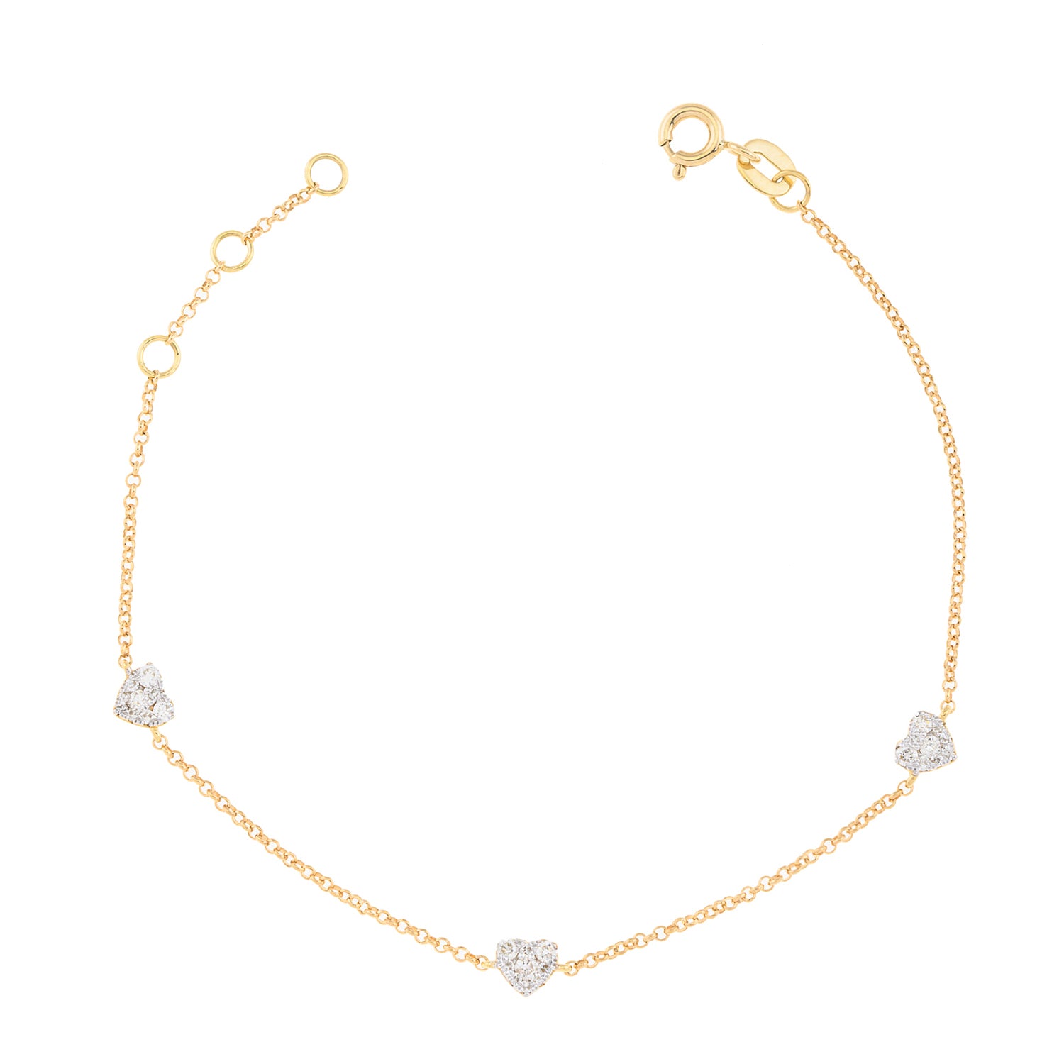 Mini Hearts Bracelet