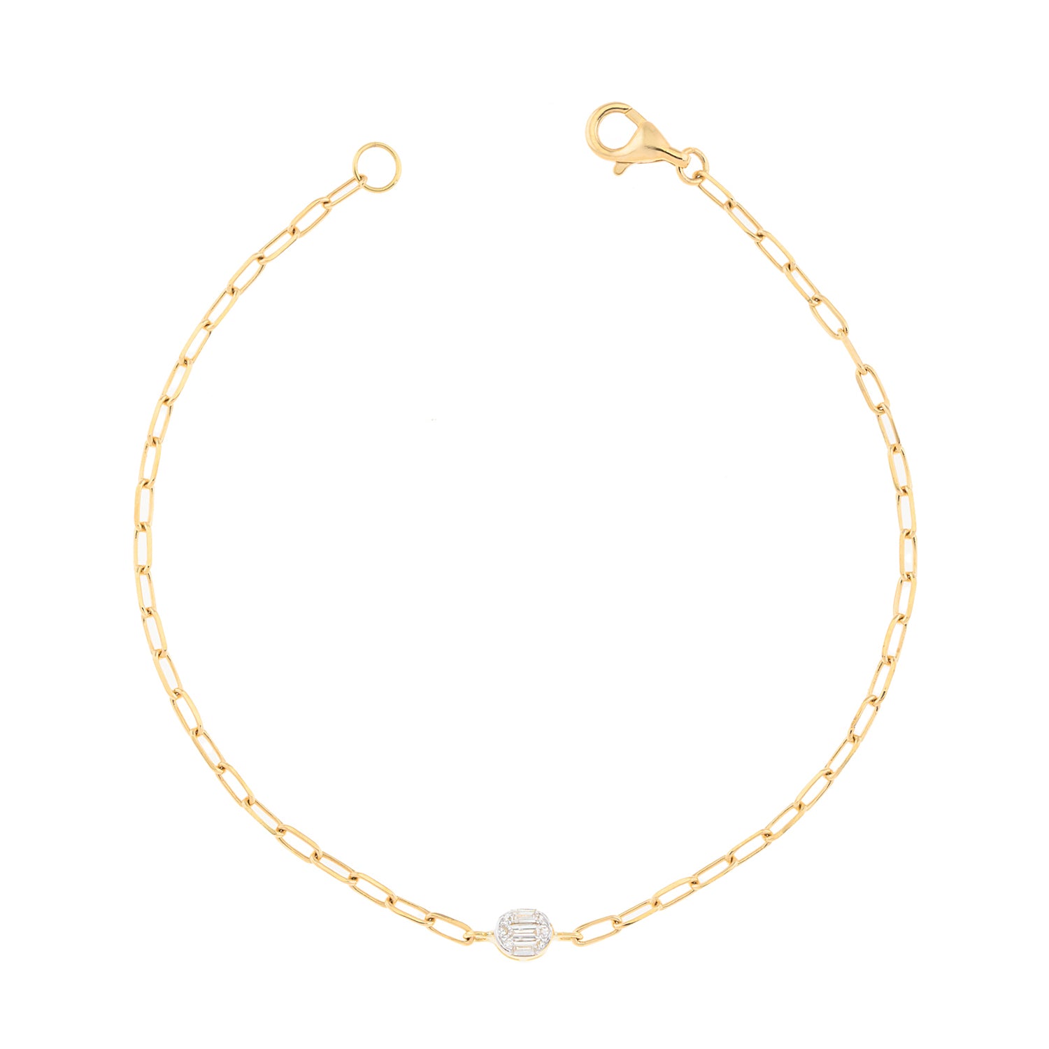 Diamonds on Chains Bracelet