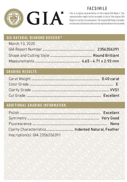 GIA Certificate 2356206391