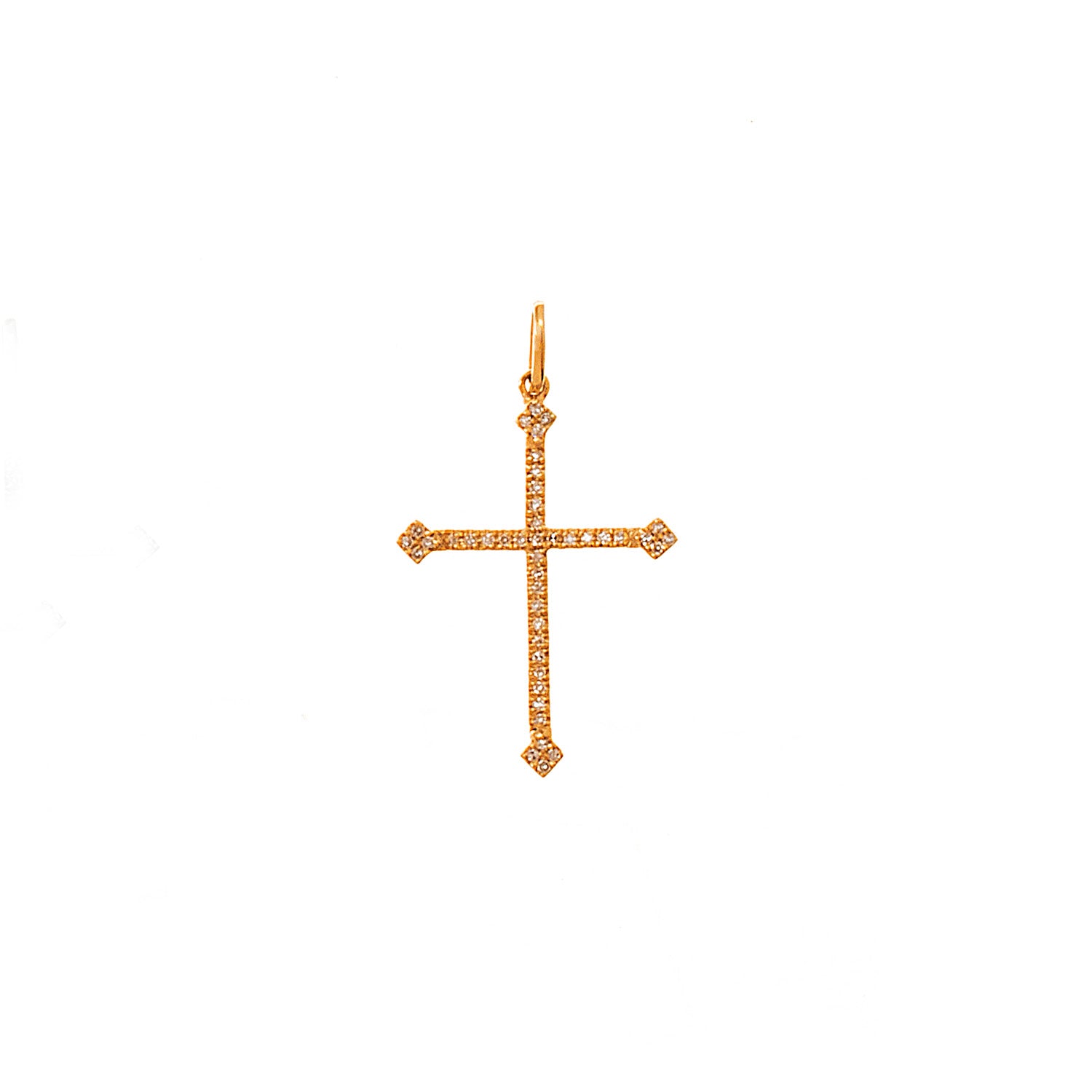 Diamond Cross. Gold and diamond cross. Cross for christening. Cross for baptism. Fine jewellery. Anatol jewellery. Χρυσά κοσμήματα. Κοσμήματα Κηφισιά. Σταυρός χρυσός. Σταυρός με διαμάντια. Βαφτιστικός σταυρός. Σταυρός για βάφτιση.  Σταυρός με μπριγιάν.