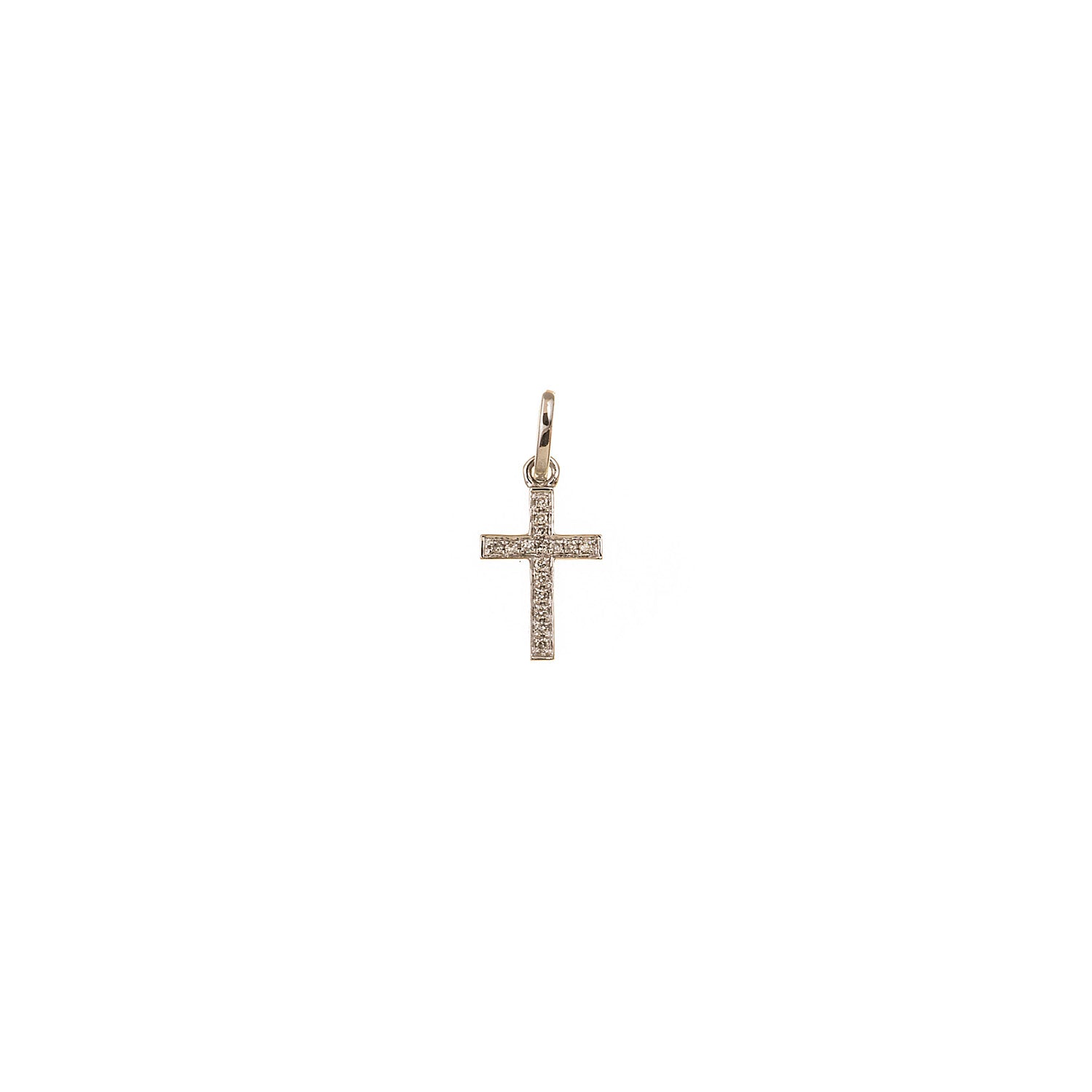 Diamond Cross. Gold and diamond cross. Cross for christening. Cross for baptism. Fine jewellery. Anatol jewellery. Χρυσά κοσμήματα. Κοσμήματα Κηφισιά. Σταυρός χρυσός. Σταυρός με διαμάντια. Βαφτιστικός σταυρός. Σταυρός για βάφτιση.  Σταυρός με μπριγιάν.