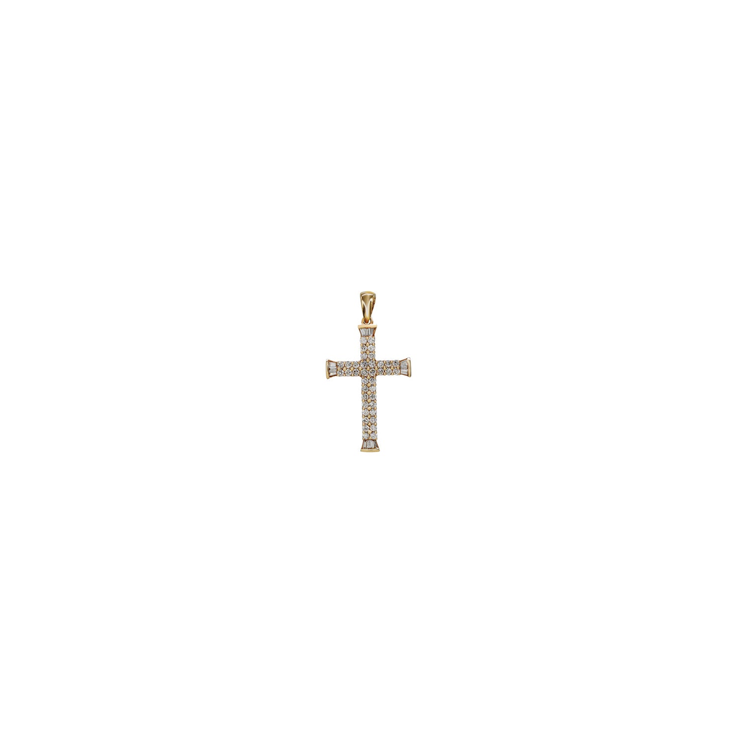 Diamond Cross. Gold and diamond cross. Cross for christening. Cross for baptism. Fine jewellery. Anatol jewellery. Χρυσά κοσμήματα. Κοσμήματα Κηφισιά. Σταυρός χρυσός. Σταυρός με διαμάντια. Βαφτιστικός σταυρός. Σταυρός για βάφτιση.  Σταυρός με μπριγιάν.