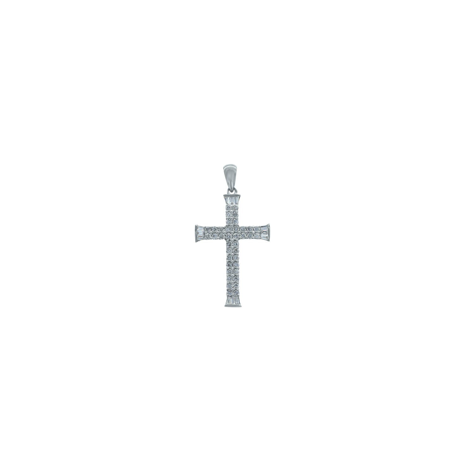 Diamond Cross. Gold and diamond cross. Cross for christening. Cross for baptism. Fine jewellery. Anatol jewellery. Χρυσά κοσμήματα. Κοσμήματα Κηφισιά. Σταυρός χρυσός. Σταυρός με διαμάντια. Βαφτιστικός σταυρός. Σταυρός για βάφτιση.  Σταυρός με μπριγιάν.