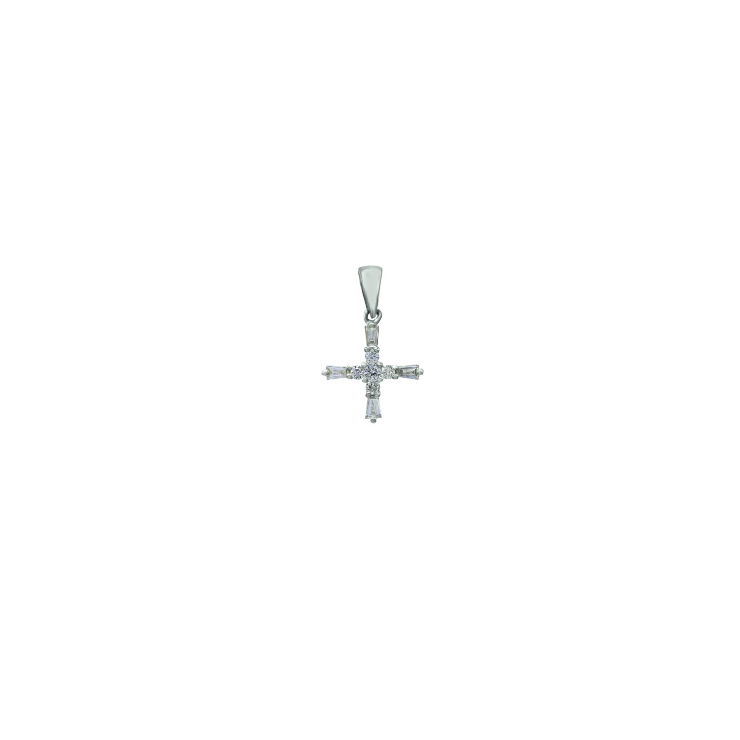 Diamond Cross. Gold and diamond cross. Cross for christening. Cross for baptism. Fine jewellery. Anatol jewellery. Χρυσά κοσμήματα. Κοσμήματα Κηφισιά. Σταυρός χρυσός. Σταυρός με διαμάντια. Βαφτιστικός σταυρός. Σταυρός για βάφτιση.  Σταυρός με μπριγιάν.