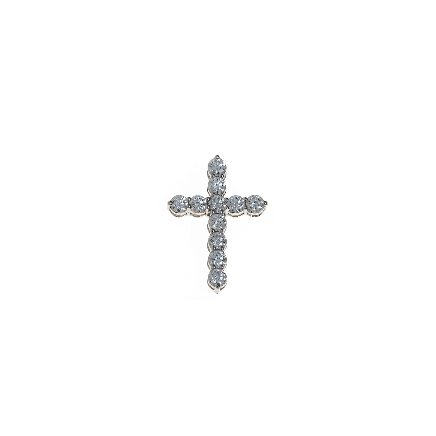 Diamond Cross. Gold and diamond cross. Cross for christening. Cross for baptism. Fine jewellery. Anatol jewellery. Χρυσά κοσμήματα. Κοσμήματα Κηφισιά. Σταυρός χρυσός. Σταυρός με διαμάντια. Βαφτιστικός σταυρός. Σταυρός για βάφτιση.  Σταυρός με μπριγιάν.