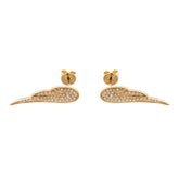 Diamond Earrings. Earring for Gift. Stud Earring. Diamonds. Anatol. Gift. Everyday earring. Easy to wear earring. Sparkly earring. Anatol Jewelry. Fine Jewelry. Golden Hall. Kifissia. Χρυσό σκουλαρίκι. Σκουλαρίκι καρφωτό. Σκουλαρίκι με διαμάντια.  Athens. Χρυσά κοσμήματα. Κοσμήματα Κηφισιά. Σκουλαρίκι με μπριγιάν.