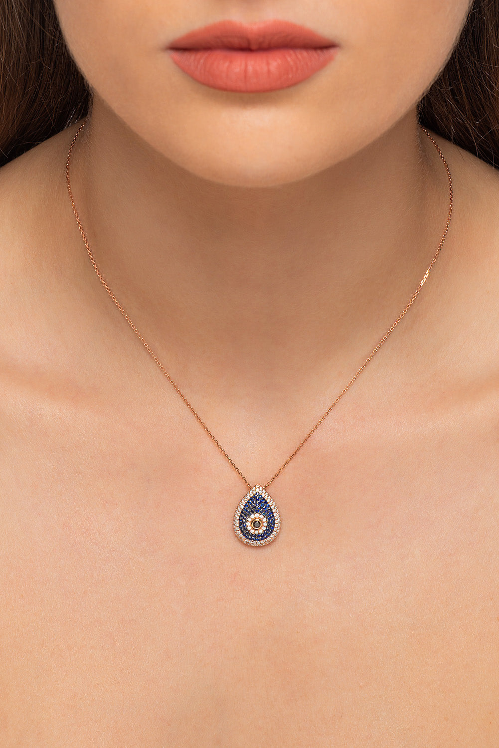 Gold and diamond necklace. Anatol necklace. Diamond necklace. Κολιέ χρυσό. Κολιέ με μπριγιάν. Κολιέ με διαμάντια.