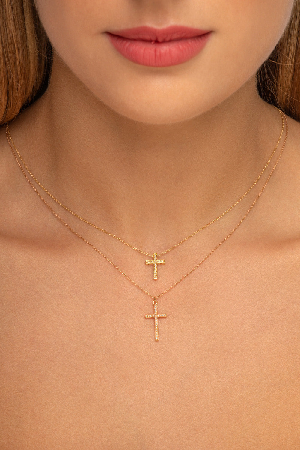 Diamond Cross. Gold and diamond cross. Cross for christening. Cross for baptism. Fine jewellery. Anatol jewellery. Χρυσά κοσμήματα. Κοσμήματα Κηφισιά. Σταυρός χρυσός. Σταυρός με διαμάντια. Βαφτιστικός σταυρός. Σταυρός για βάφτιση.  Σταυρός με μπριγιάν.
