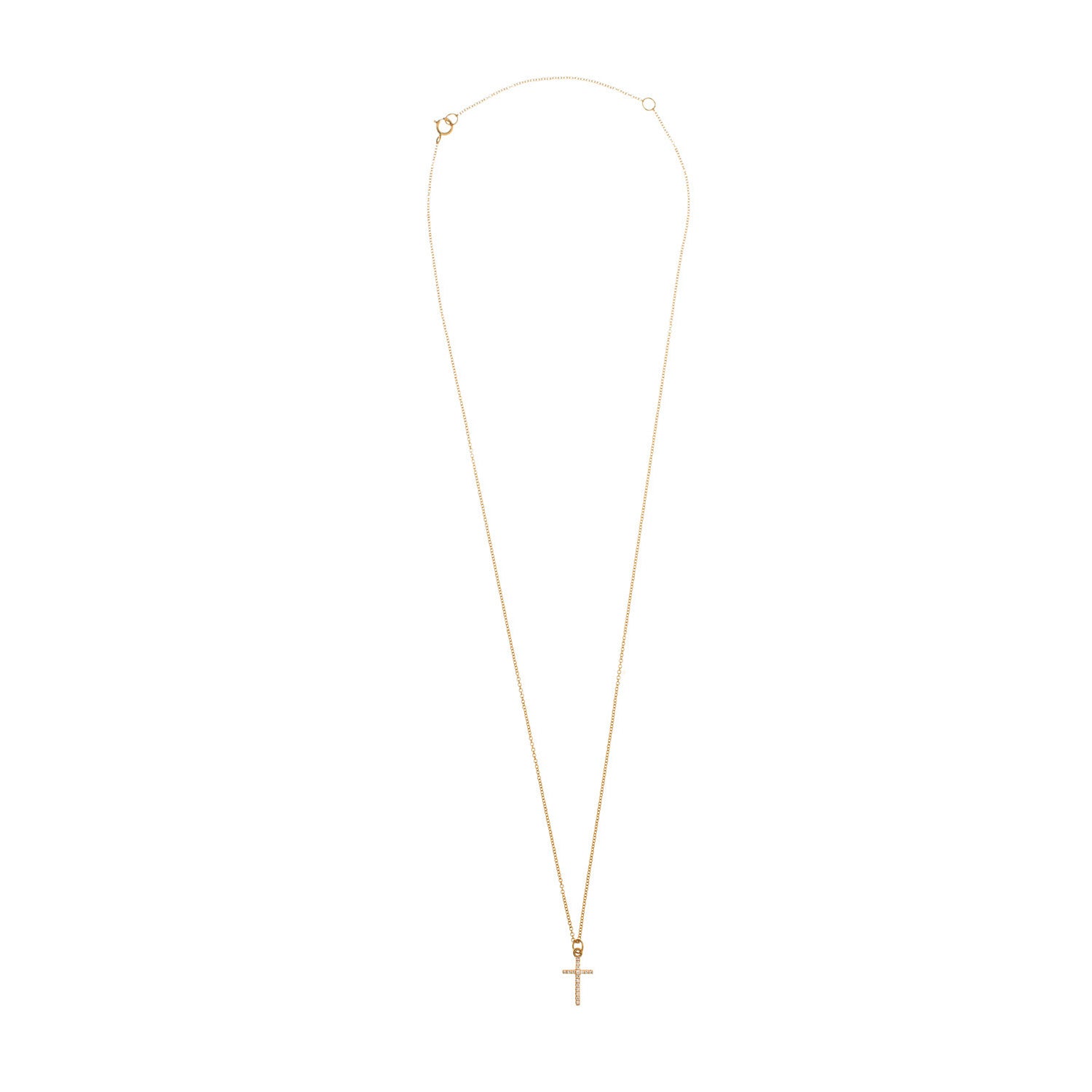 Diamond Cross Necklace