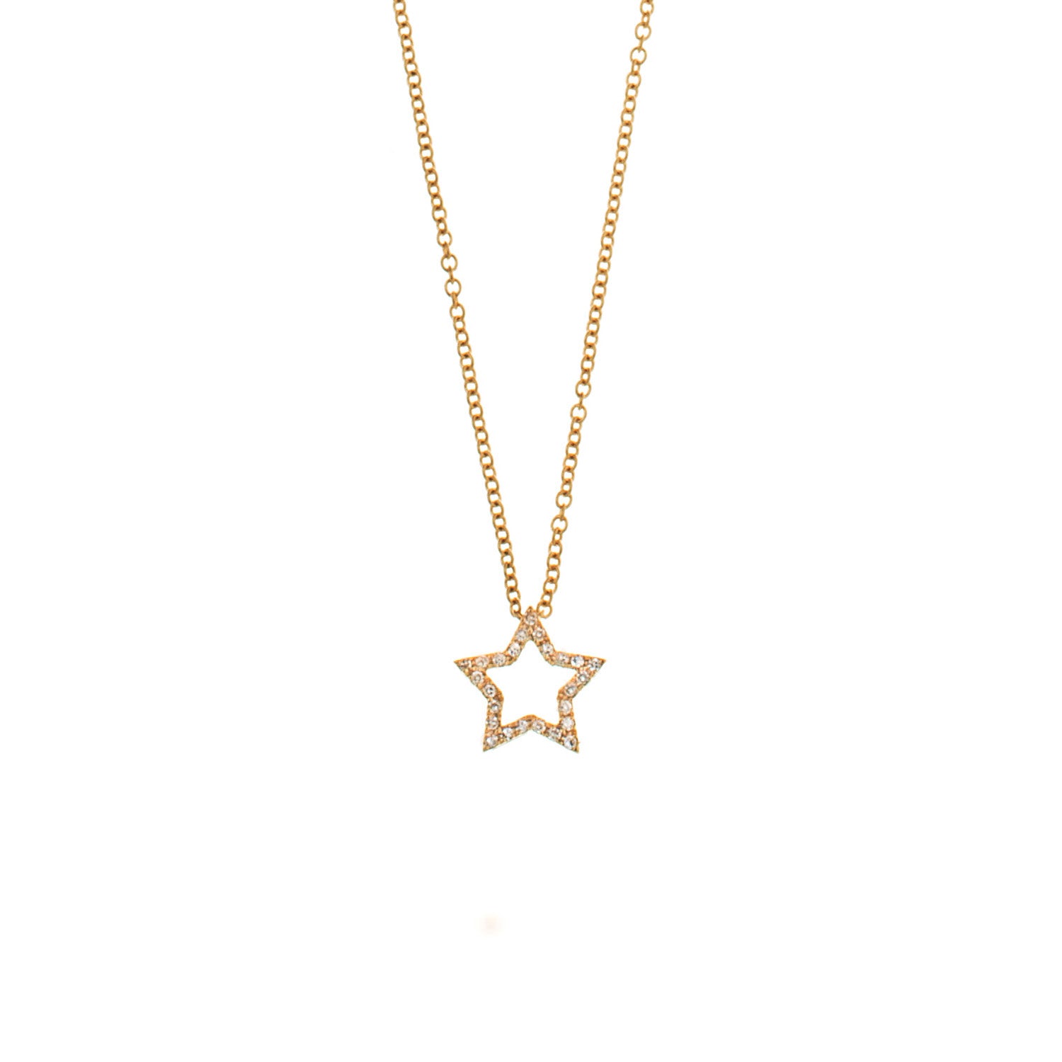 Diamond Star Necklace