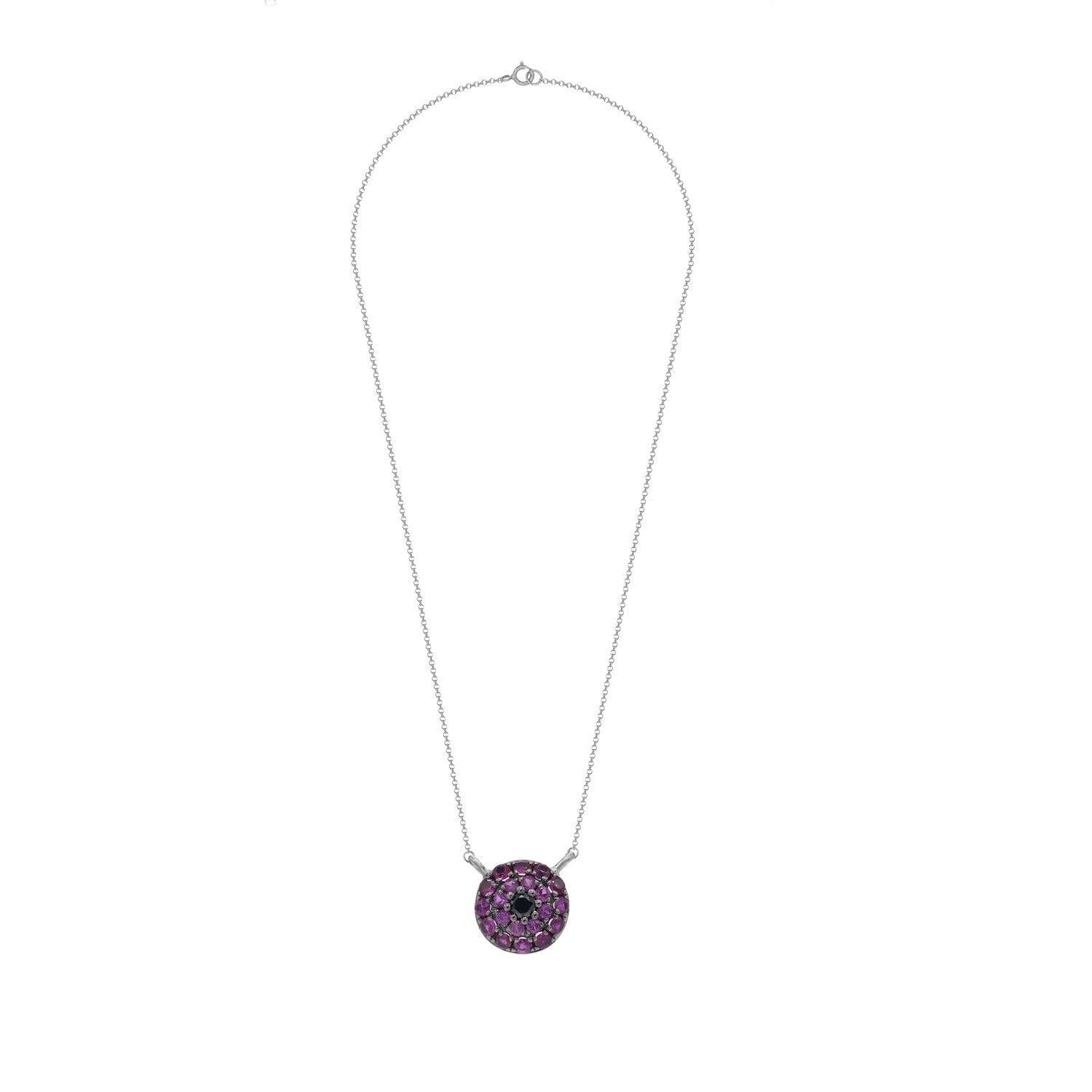 Pinkish Red Evil Eye