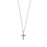 Diamond Cross. Gold and diamond cross. Cross for christening. Cross for baptism. Fine jewellery. Anatol jewellery. Χρυσά κοσμήματα. Κοσμήματα Κηφισιά. Σταυρός χρυσός. Σταυρός με διαμάντια. Βαφτιστικός σταυρός. Σταυρός για βάφτιση.  Σταυρός με μπριγιάν.