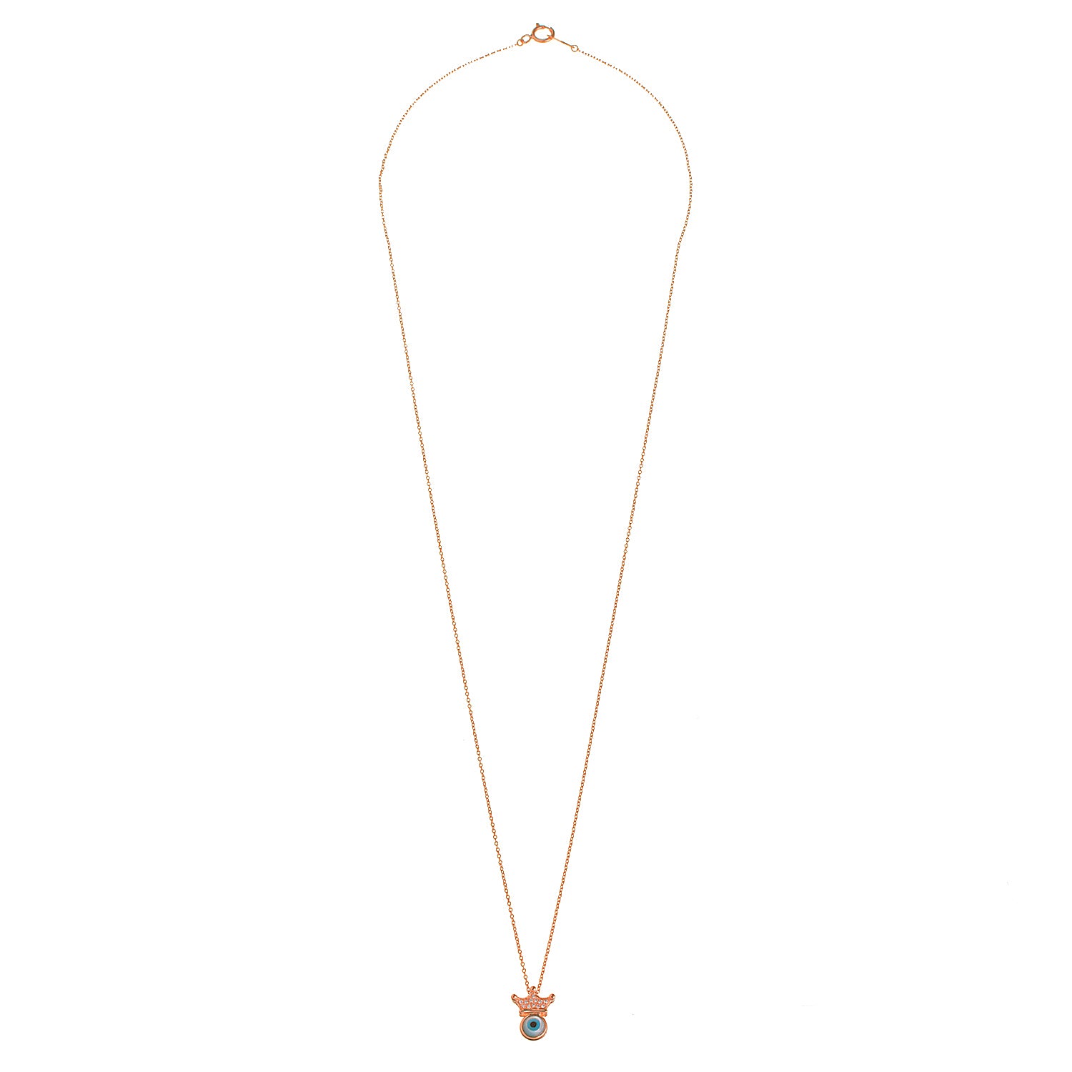 Diamond Crown Necklace