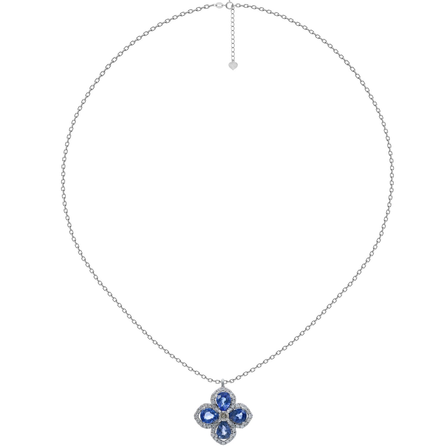 Diamond necklace. Sapphire necklace. Ruby necklace. 18k gold necklace. Rose gold necklace. White gold necklace. Yellow gold necklace. Pear shaped stones. Colorful necklace. Necklace for gift. Perfect necklace gift. Precious stone necklace. Valuable necklace. Golden Hall. Kifissia. Athens.