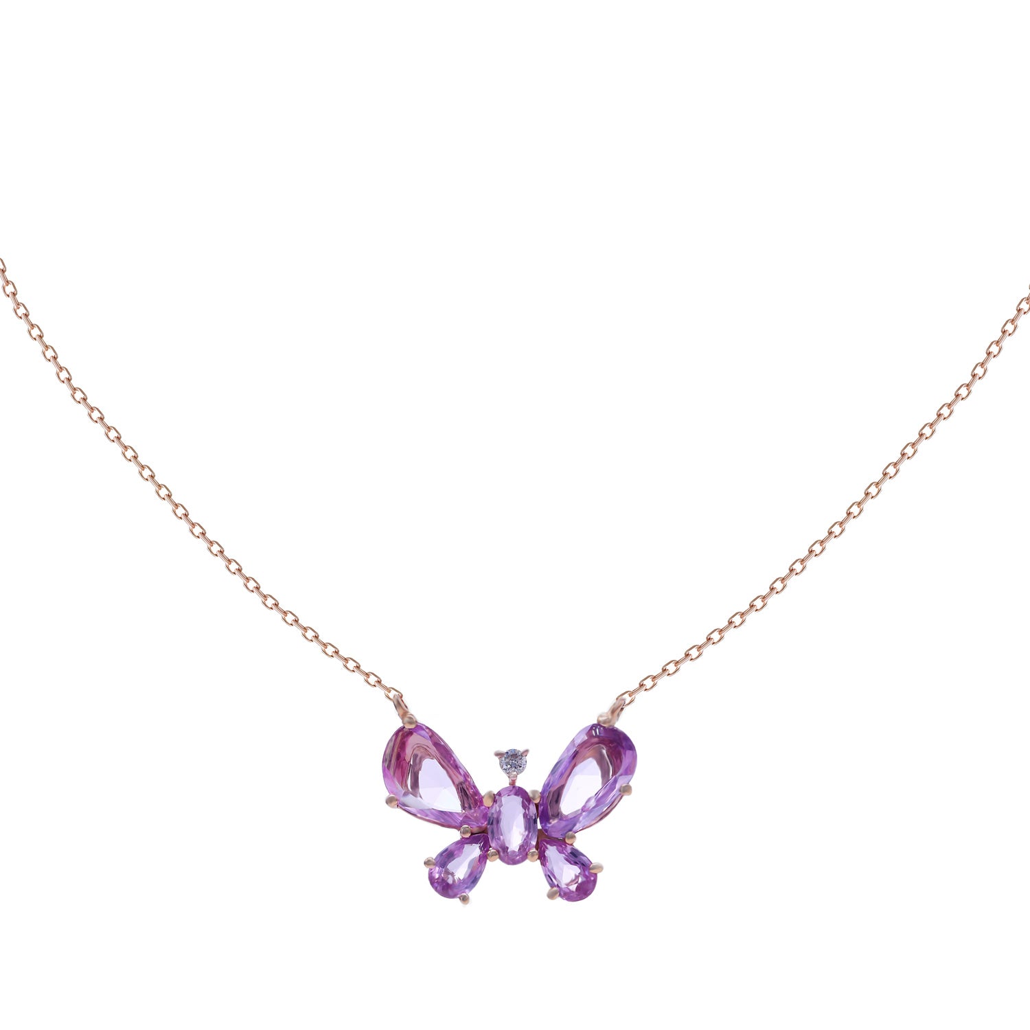 Symbol necklace. Heart, butterfly, round necklace. Gift necklace. Gold necklace. Diamond necklace. Precious stone necklace. Evil Eye necklace. Chain necklace. Easy to wear necklace. Anatol jewelry. Fine jewelry. Golden Hall. Kifissia. Athens. Χρυσό κολιέ. Κολιέ με διαμάντια. Χρυσά κοσμήματα. Κηφισιά. Κολιέ με μπριγιάν.