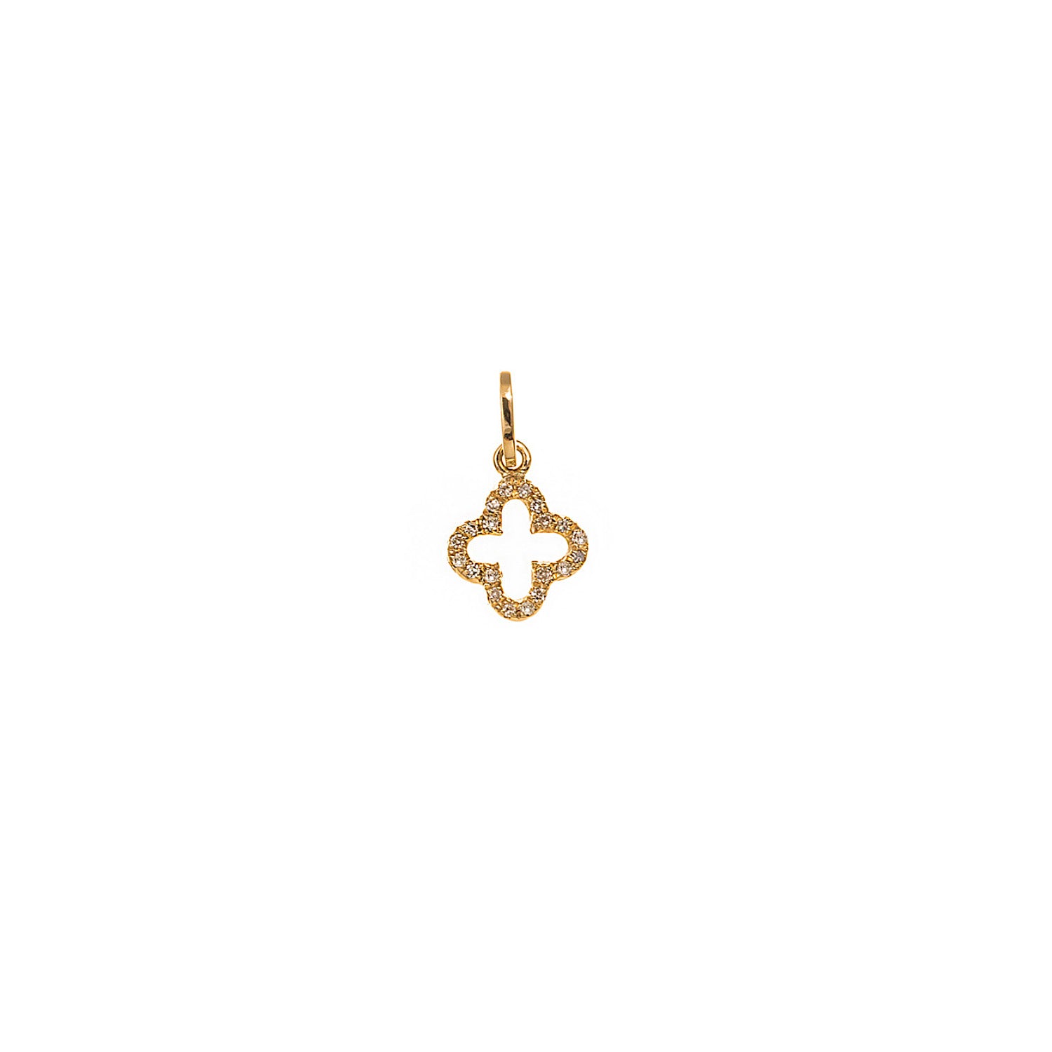 Open Cross Pendant