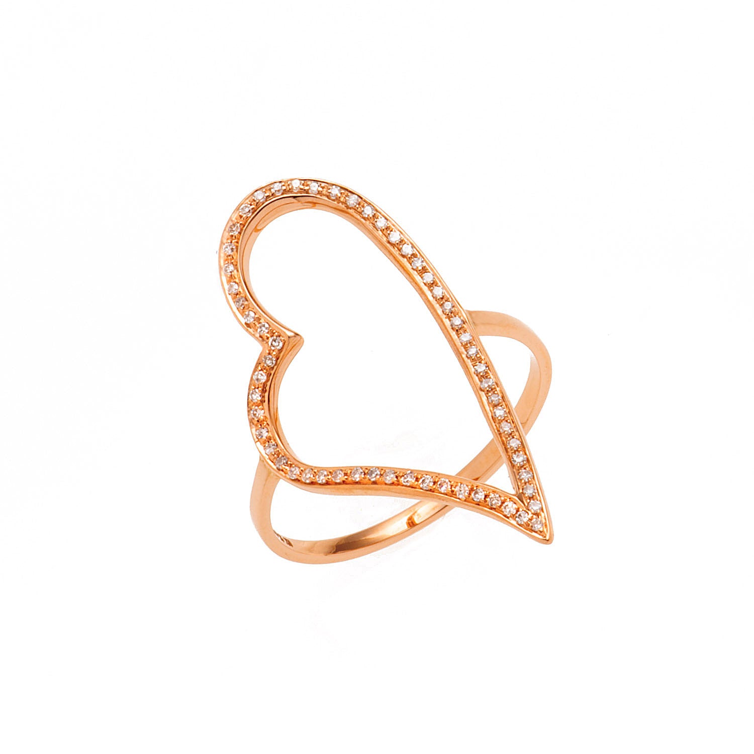 Diamond Heart Ring