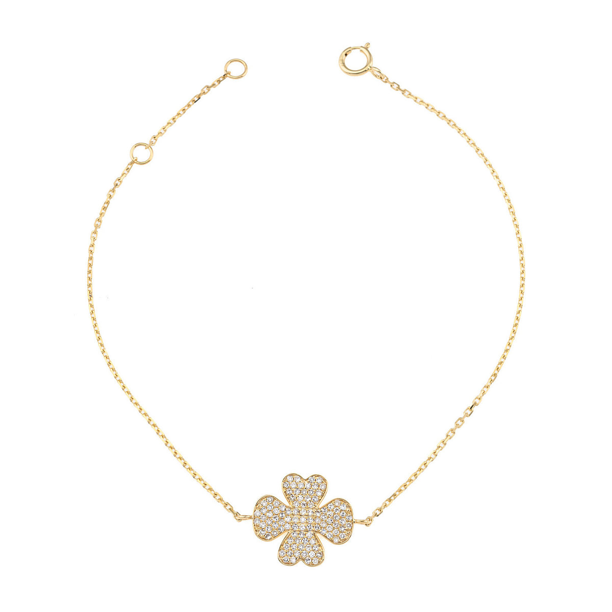 Four Leaf Clover Bracelet