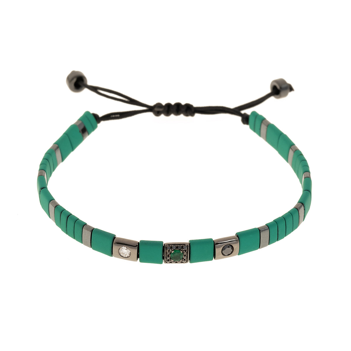 Gold and diamond bracelet. Bracelet with diamonds. Sapphire, ruby and emerald stones. Fine jewellery. Anatol jewelry. Hematite bracelet. Beaded bracelet. Diamond bracelet. Χρυσά κοσμήματα. Χρυσό βραχιόλι. Βραχιόλι με μπριγιάν.