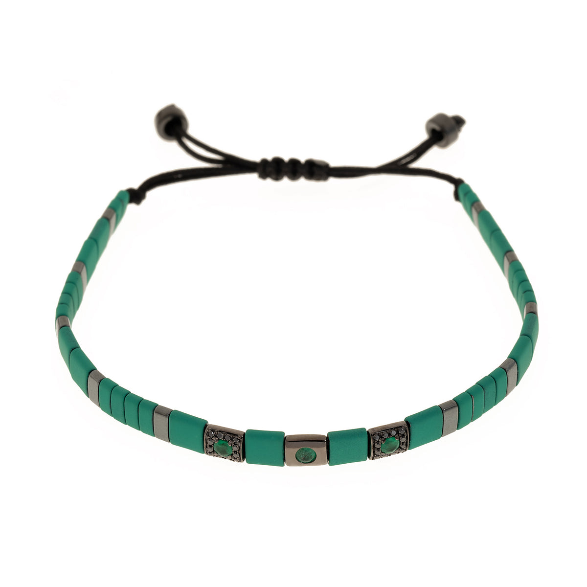 Gold and diamond bracelet. Bracelet with diamonds. Sapphire, ruby and emerald stones. Fine jewellery. Anatol jewelry. Hematite bracelet. Beaded bracelet. Diamond bracelet. Χρυσά κοσμήματα. Χρυσό βραχιόλι. Βραχιόλι με μπριγιάν.