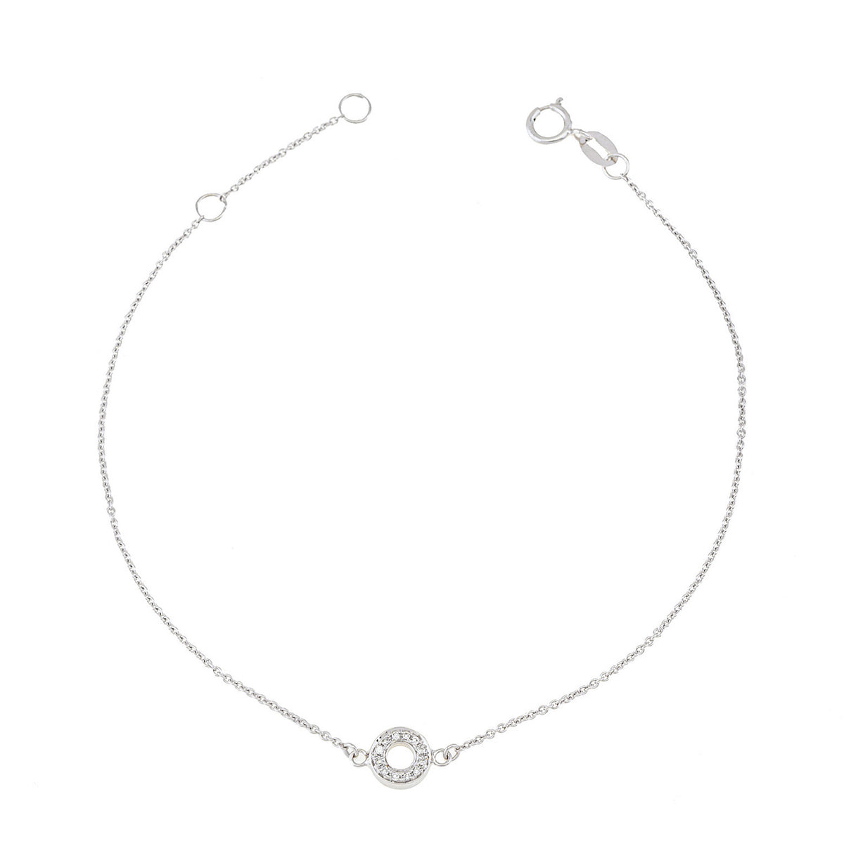 Diamond Circle Bracelet