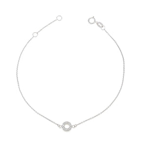 Diamond Circle Bracelet