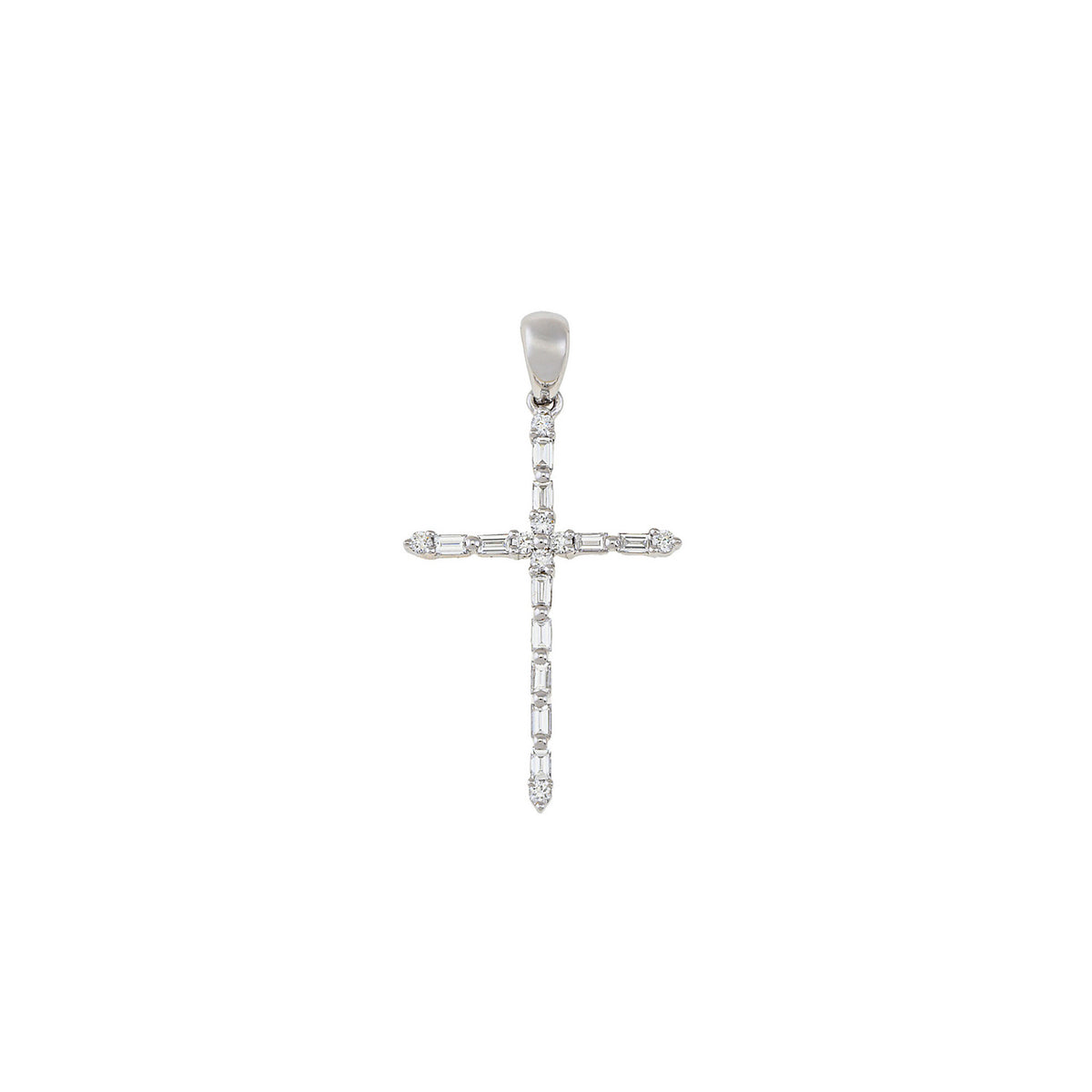 Diamond Cross. Gold and diamond cross. Cross for christening. Cross for baptism. Fine jewellery. Anatol jewellery. Χρυσά κοσμήματα. Κοσμήματα Κηφισιά. Σταυρός χρυσός. Σταυρός με διαμάντια. Βαφτιστικός σταυρός. Σταυρός για βάφτιση.  Σταυρός με μπριγιάν. 