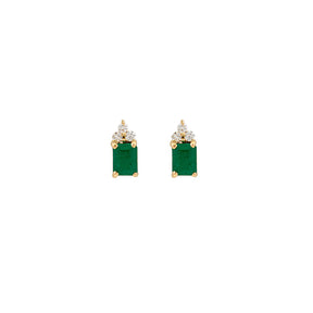 Emerald Earring. Diamond and emerald Earring. Diamond Earring. Anatol jewelry. Fine jewelry. Golden Hall. Kifissia. Vivid green emerald. Σκουλαρίκι με σμαράγδι. Σκουλαρίκι με διαμάντια και σμαράγδι. Σκουλαρίκι με μπριγιάν. Σκουλαρίκι με πράσινη πέτρα. Χρυσά κοσμήματα. Κοσμήματα Κηφισιά. Σκουλαρίκι καρφωτό. 