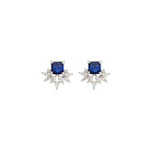 Sapphire Earring. Earrings. 18K gold earring. White Gold, yellow gold, rose gold. Perfect Gift. Earring gift. Fine jewelry. Anatol. Kifissia. Golden Hall. Σκουλαρίκι χρυσό. Σκουλαρίκι  με ζαφείρια. Σκουλαρίκι τρυπητό. Σκουλαρίκι με ζαφείρι. Σκουλαρίκι με διαμάντια. Athens. Κηφισιά. Σκουλαρίκι με μπριγιάν. 