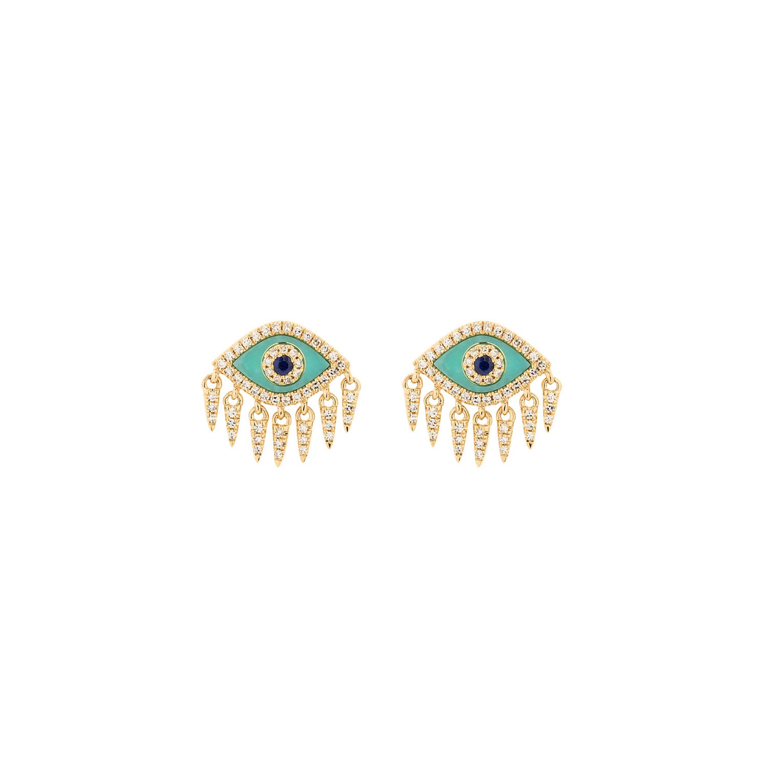 Evil eye earring. Sapphire evil eye. Gold evil eye earring. Diamond evil eye. Emerald eye earring. Evil eye gift. Protective evil eye. Fine jewelry. Anatol jewelry. Golden Hall. Kifissia. Σκουλαρίκιι μάτι. Μάτι με διαμάντια. Σκουλαρίκι με διαμάντια. Σκουλαρίκι με μπλε ζαφείρια. Athens.