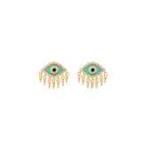 Evil eye earring. Sapphire evil eye. Gold evil eye earring. Diamond evil eye. Emerald eye earring. Evil eye gift. Protective evil eye. Fine jewelry. Anatol jewelry. Golden Hall. Kifissia. Σκουλαρίκιι μάτι. Μάτι με διαμάντια. Σκουλαρίκι με διαμάντια. Σκουλαρίκι με μπλε ζαφείρια. Athens.