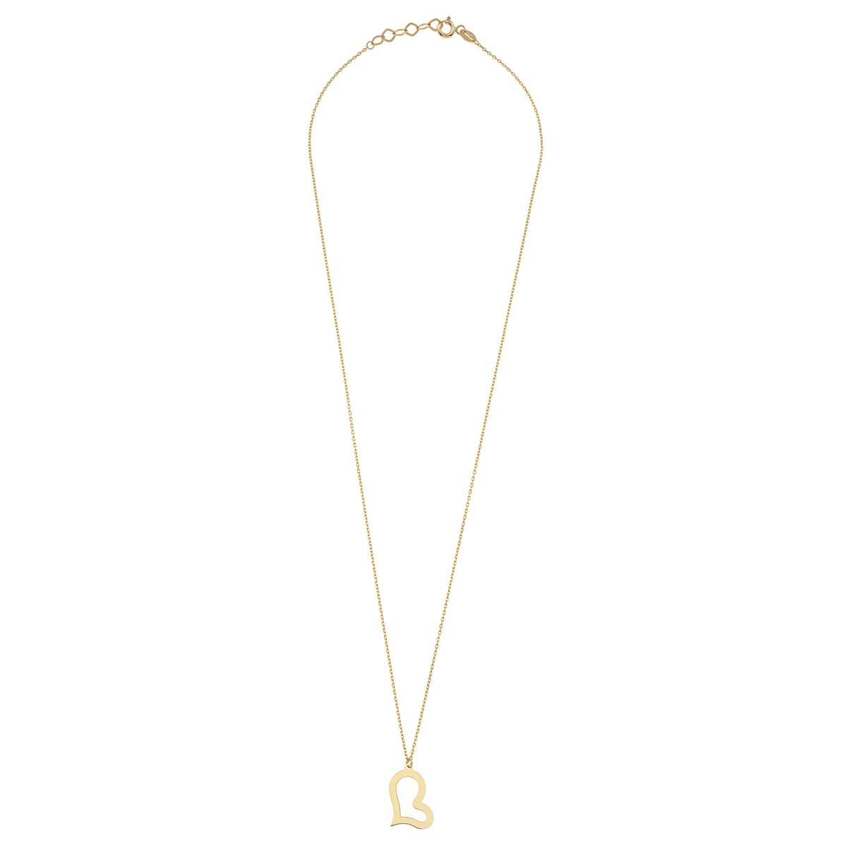 Diving Heart Necklace