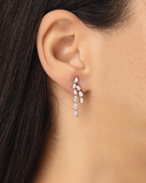 Drops Of Diamond Earrings