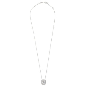 Diamond Rectangle Necklace