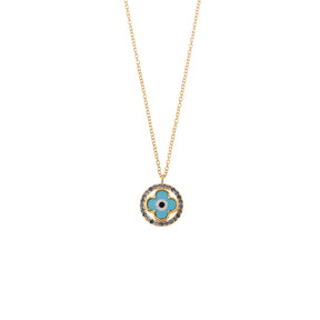 Evil Eye Necklace. Diamond Necklace. Blue Sapphires. Tear drop necklace. 18K Gold. Rose Gold, White Gold, Yellow Gold. Fine Jewelry. Gift. Κολιέ μάτι. Κολιέ για δώρο μάτι. Χρυσό κολιέ. Κολιέ με διαμάντια. Κολιέ με ζαφείρια. Μάτι φυλαχτό. Μάτι με διαμάντια. Στρογγυλό μάτι κολιέ.