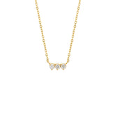 Gold and diamond bar necklace. Bar necklace. Diamond Necklace. Diamond Bar. Necklace. Fine Jewellery. Golden Hall. Greece. Athens. Χρυσή μπαρέτα. Διαμαντένια μπαρέτα. Χρυσό κολιέ. Κολιέ με διαμάντια.