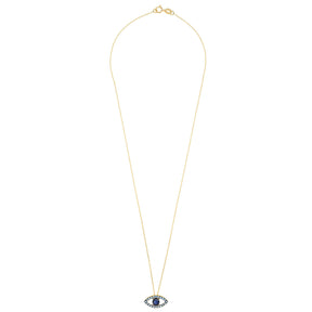 Aqua Eye Necklace