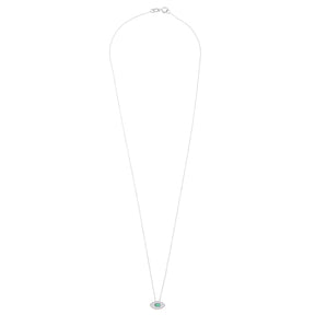 Green Dash Eye Necklace